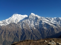 Mt Annapurna  Mardi Himal Trek Nepal  OC