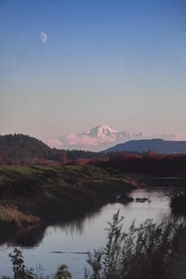 Mt Baker and the Moon x OC