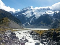 Mt Cook Hooker Valley Trail New Zealand 
