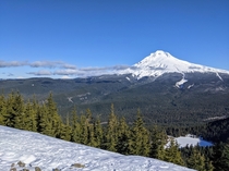 Mt Hood and Two of His Friends OR 