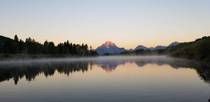 Mt Moran at the break of dawn - Grand Teton National Park unedited 