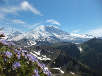 Mt Rainier from the Mt Fremont Lookout 