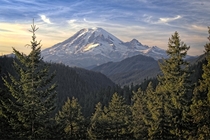 Mt Rainier Washington State from White Pass 