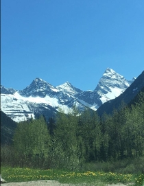 Mt Sir Donald Glacier National Park British Columbia Canada 