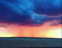 Multi Colored sky in New Mexico 