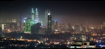 Mumbai India skyline at night xpost rindia 