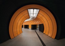 Munich subway by Nick Frank 