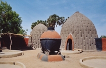 Musgum mud houses Cameroon 