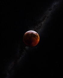 My attempt at the Blood Moon 