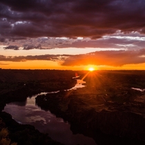 My back yard sunsets are better than yours Snake River Canyon Twin Falls Id 