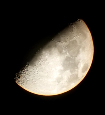 My best image of the moon so far