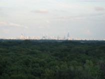 My Chicago Skyline pic Taken from top of parking ramp in Rosemont  x 