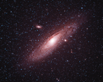 My first Andromeda photo  minutes exposure time