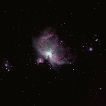 My first attempt at capturing the Orion nebula