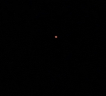 My first photo of Mars with my new camera