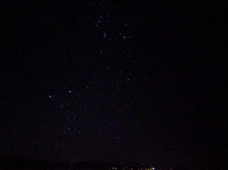 My friend took this picture of the stars with his phone camera