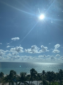 my hotel view in Miami FL no filter