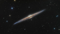 My  hour exposure of the Needle Galaxy NGC
