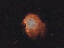 My  hour long exposure of the Monkey Head Nebula NGC  