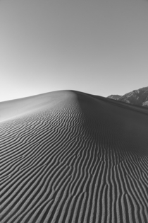 My Monochrome Shot From Mesquite Flat Sand Dunes 