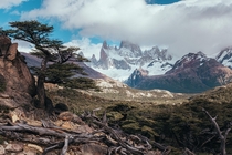 My picture of the FitzRoy in Patagonia - shortly before I had to take one of the last flights home to Europe and Argentina closed its borders 
