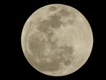 My picture of the full moon