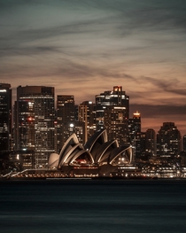 My take on last Sundays sunset at Sydney Harbour Australia