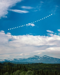 My take on the partial Solar Eclipse yesterday taken from central Norway