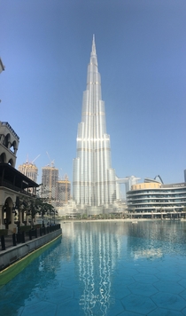 My third business trip to Dubai and the Burj Khalifa never ceases to amaze me