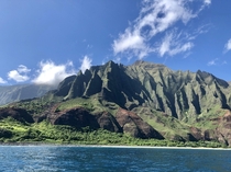 Na Pali Coast in Kauai 