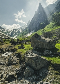 Nadlenspitz Swiss Alps 
