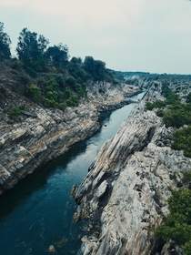Narmada River Valley in Central India   x 
