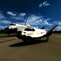NASAs new Dream Chaser and its predecessor