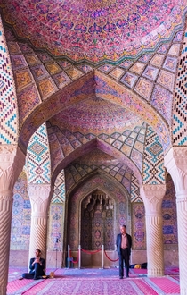 Nasir ol Molk Mosque aka Pink Mosque Iran 