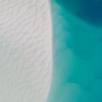 Natural Lines From Above in Queensland Australia 