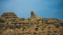 Natural rock formation in Hingol National Park Baluchistan Pakistan which looks like Sphinx of Giza  By Uzair Ahmad 