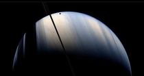 Near infrared shot from Cassini lt