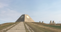 Nekoma Pyramid in North Dakota abandoned anti ballistic missile base