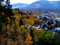 Nelson British Columbia in the Fall 