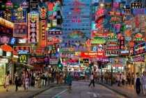 Neon City - Hong Kong  x-post from rHongKong