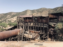 New Idria Mercury Mine Abandoned in 