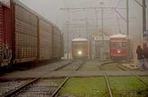 New Orleans Trains amp Fog