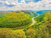 New River Gorge in Southern West Virginia 