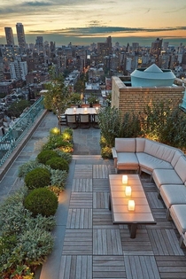 New York rooftop