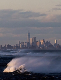 New York upon the waves