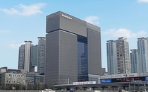 Newly-completed doosan building in Korea