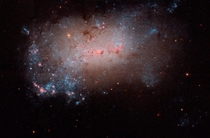 NGC  Close-up of a Small Galaxy 