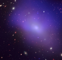 NGC  in visible and X-Ray 