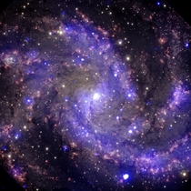 NGC  known as the Fireworks Galaxy 