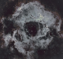 Ngc  - Rosette Nebula Skull 